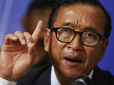 Sam Rainsy bị phạt vì tố lượt "like" trên Facebook Thủ tướng Campuchia là giả