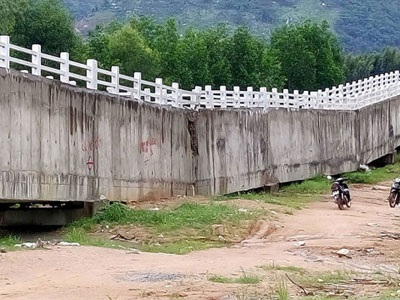 Cầu máng sông Dinh 3 sập do thiết kế, thi công