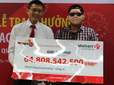 Vì sao Vietlott che mặt, giấu thông tin khách hàng trúng hàng chục tỷ đồng?