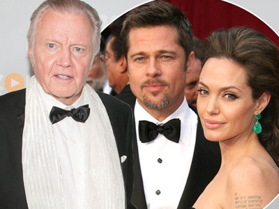 Bố Angelina Jolie buồn chuyện ly hôn của con gái với Brad Pitt
