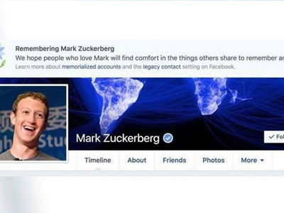 Facebook lỗi, báo ông chủ Mark Zuckerberg... đã chết