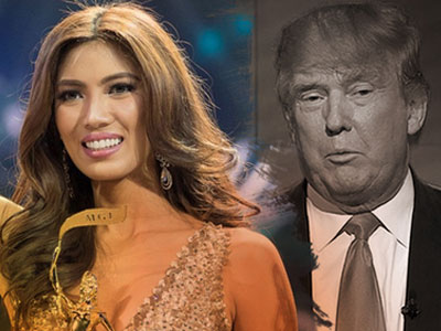 Hoa hậu Philippines muốn làm việc cho Donald Trump