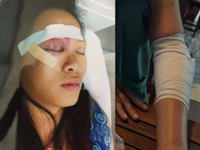 20 thanh niên vác mã tấu truy sát kinh hoàng trước Bệnh viện Từ Dũ