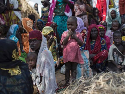 Ảnh Boko Haram bắt cóc nữ sinh và để trẻ em trước nguy cơ chết đói