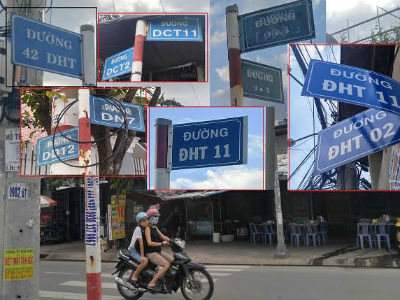 Toát mồ hôi với những tên đường kỳ lạ ở Sài Gòn