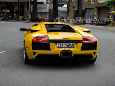 Cận cảnh siêu xe Lamborghini Murcielago LP640 của đại gia ngành y tế