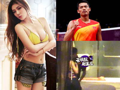 Ngôi sao cầu lông Lin Dan ngoại tình với Hoa hậu khi vợ chửa đẻ