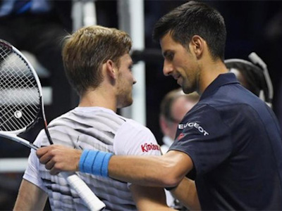 Djokovic thắng trận cuối vòng bảng ATP World Tour Finals