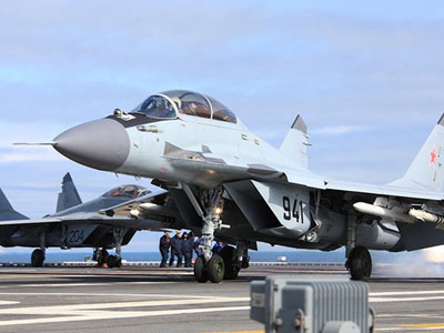 Kịch bản phương Tây vớt được tiêm kích MiG-29K