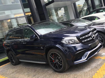 Mercedes-Benz GLS63 AMG "chạy thuế" giá 8,43 tỷ Đồng tại Quảng Ninh ra biển trắng