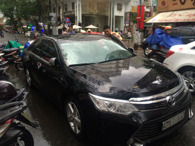 CSGT giúp truy tìm xe Camry bị mất tích nhiều tháng