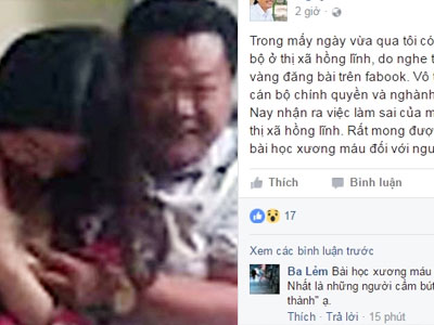 Facebooker bị xử phạt vì bịa đặt "nữ giáo viên tiếp khách"