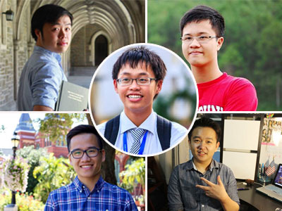 5 nam sinh Việt Nam ở Đại học Harvard