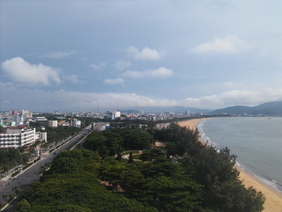 Bắt sòng bạc lớn giữa công viên biển Quy Nhơn