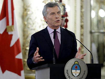 Con gái Trump nói chuyện với tổng thống Argentina