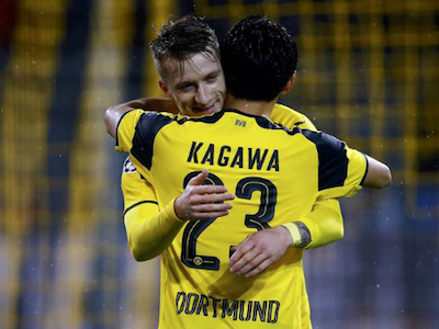 Trận đấu 12 bàn của Dortmund lập kỷ lục tại Champions League