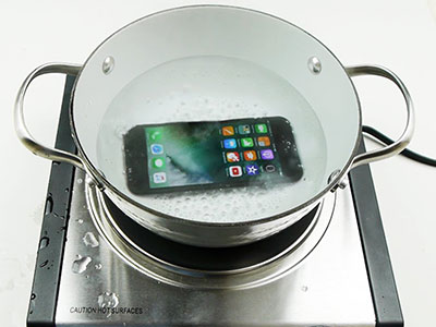 Điều gì xảy ra khi đun sôi iPhone 7