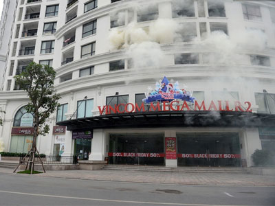 Hà Nội: Diễn tập chữa cháy, hàng trăm người chạy khỏi khu đô thị hoàng gia Royal City