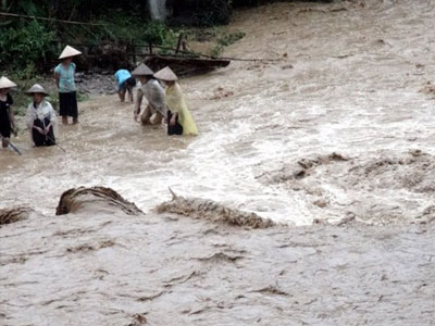 Không khí lạnh tăng cường, cảnh báo nguy cơ cao lũ quét