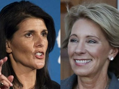 Ông Trump tiết lộ hai nữ cộng sự đầu tiên trong nội các