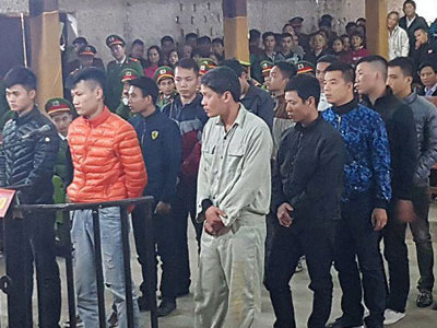 15 bị cáo trong vụ truy sát tại Phú Thọ lãnh án