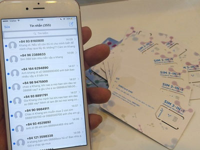 5 điều chưa biết trong đợt khóa hàng triệu sim rác