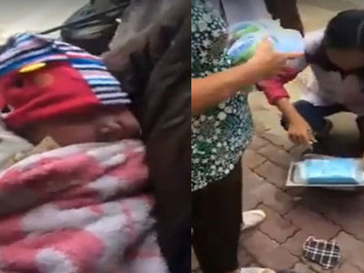 Hi hữu: Đang đi xe máy, sản phụ bất ngờ trở dạ “đẻ rơi” con gái bên đường