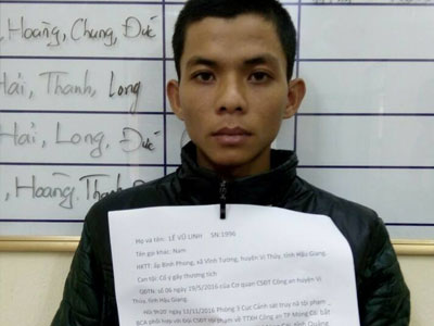 Bắt đối tượng truy nã đặc biệt nguy hiểm ở Quảng Ninh