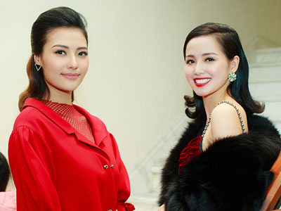 Hồng Quế tái xuất sau sinh, đọ sắc bên Tâm Tít