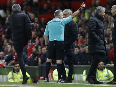 Mourinho bị đuổi lên khán đài, Man Utd hòa thất vọng trước West Ham