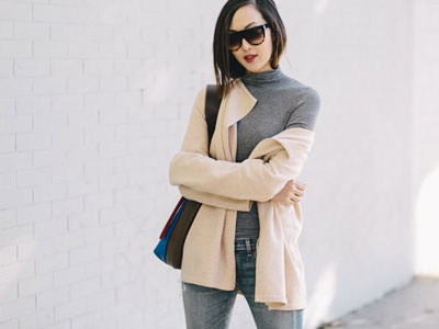 Đến hẹn lại lên, cứ đến mùa lạnh là sắc ghi chiếm lĩnh street style Châu Á