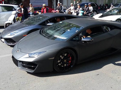Lamborghini Huracan của tay chơi 9X Sài thành được cho Bắc tiến