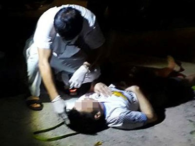 Người dân cứu sống thanh niên vừa treo cổ