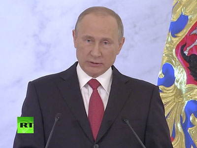 Tổng thống Putin đọc thông điệp liên bang "khác biệt"