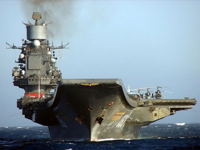 Báo Nga phản ứng báo Anh chê tàu sân bay Kuznetsov