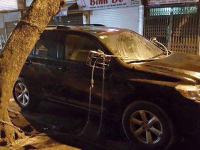 Những kiểu trộm đồ ôtô chỉ có ở Việt Nam