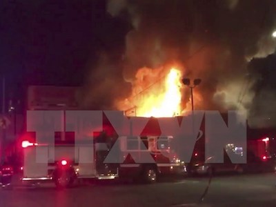 Vẫn còn người mất tích trong vụ hỏa hoạn nhà kho ở Oakland