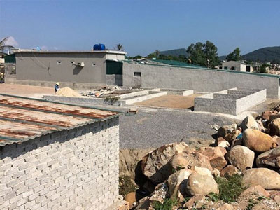 Đua nhau xây nhà trái phép trên đất dự án cảng container