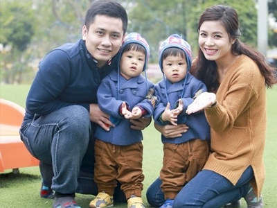 MC Trung Nghĩa: "Tôi trực tiếp chăm sóc 2 con"