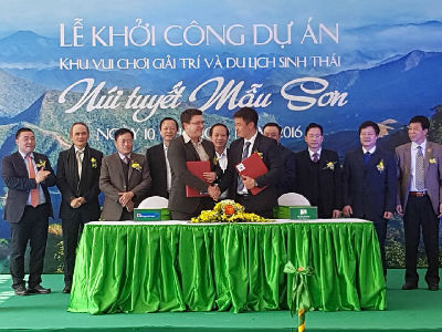 Sắp có cáp treo lên đỉnh Mẫu Sơn