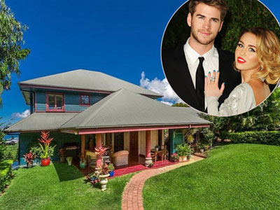Miley Cyrus theo bạn trai về Australia mua nhà