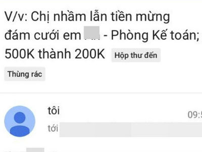 Bị ăn bớt tiền mừng cưới, thanh niên cứng viết thư tố cáo toàn công ty