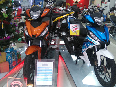 Honda Winner xuống giá