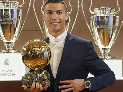 Ronaldo giành Quả Bóng Vàng 2016