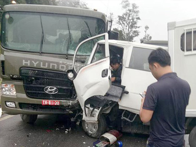 5 chiến sĩ công an bị thương vụ xe chở nghi phạm đâm xe quân đội giờ ra sao?