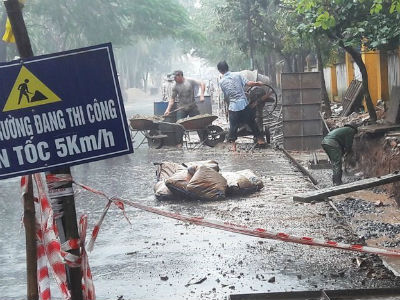 Chủ thầu phớt lờ yêu cầu dừng thi công của Chủ tịch TP