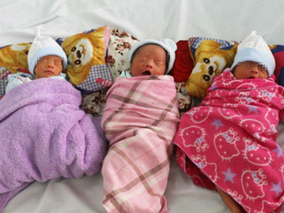 3 bé trai sinh non nhưng khỏe mạnh trong ca tam thai
