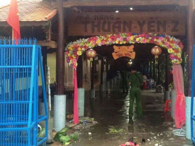 Bắt nghi phạm đâm chết người tại tiệc cưới