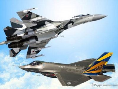 Cuộc chiến giữa Su-35 và F-35 Lightning II tiếp diễn