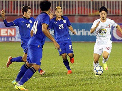 Công Phượng tịt ngòi, U21 HAGL thua U21 Thái Lan
